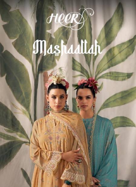 Mashallah Heer 166 by Kimora Heavy Designer Salwar Suits Wholesale Clothing Distributors In India Catalog